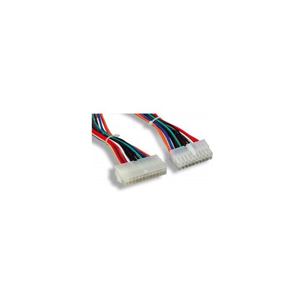 Swe-Tech 3C ATX 24-pin Female to ATX 20-pin Male, Computer Power Supply Motherboard power Adapter, 6in - FWT11W3-24506