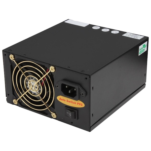Athena Computer Power Athena Power  600W 20 Plus 4 Pin Server Power Supply, Bronze - AP-P4ATX60FEP8
