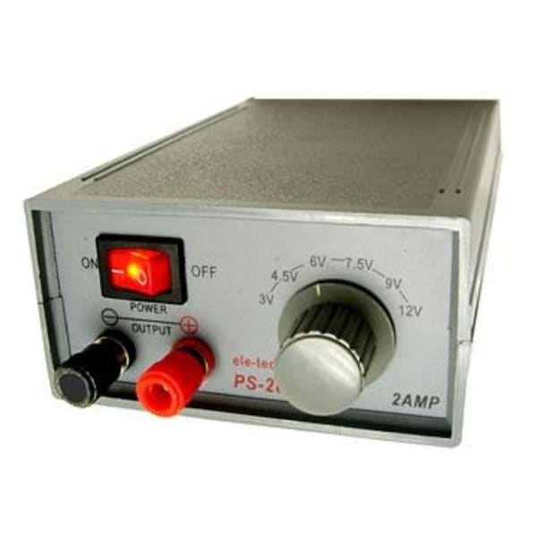 Rsr Electronics RSR ELECTRONICS PS28 8.25L x 4.5W x 2.625H DC Power Supply - PS28