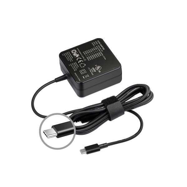 Battery Technology Usb-C Ac Adapter For Lenovo 500E E485 M600 X270 X280 Thinkpad E480 - 4X20M26268-BTI