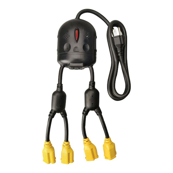 Southwire Coleman Cable Penta Power 14/3 125 V 4 ft. L Power Adapter - 4921