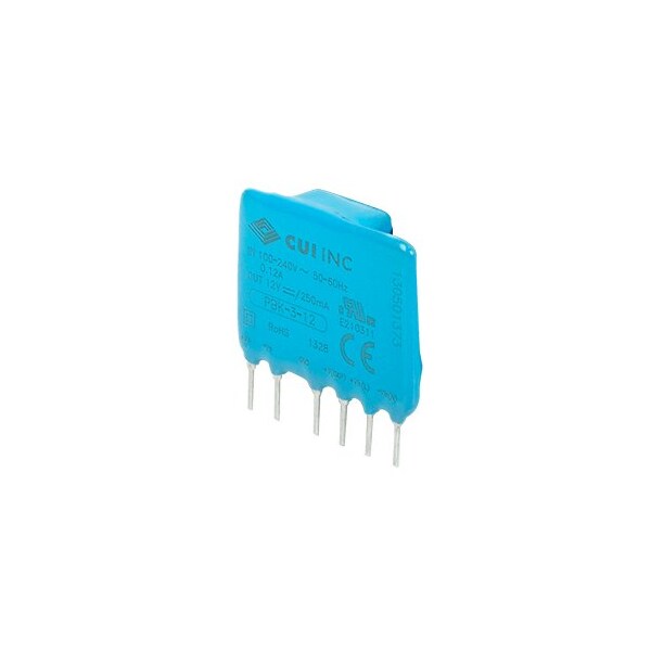Cui Inc Ac/Dc Power Modules Ac-Dc, 3 W, 9 Vdc, Single Output, Encapsulated Pcb - PBK-3-9