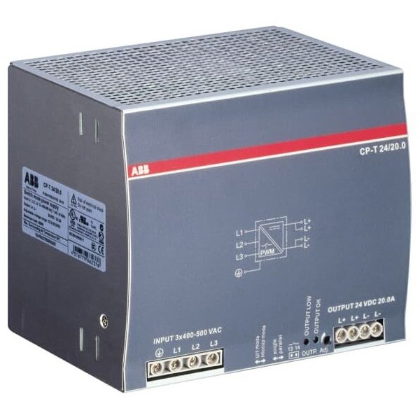 Abb 1SVR427056R0000, CP-T 24/20.0 POWER SUPPLY 500 V MAX - 1SVR427056R0000