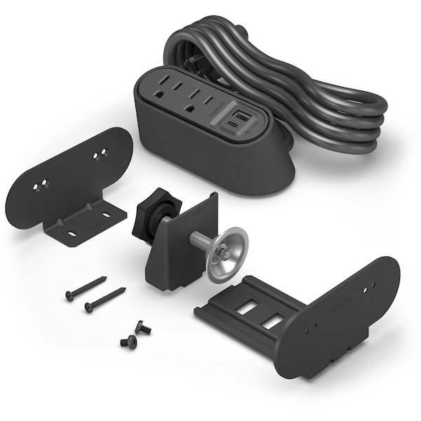Legrand Plug-In Charger, 5.1" H x 3.9" W x 2.3" D - WSPC220CBK