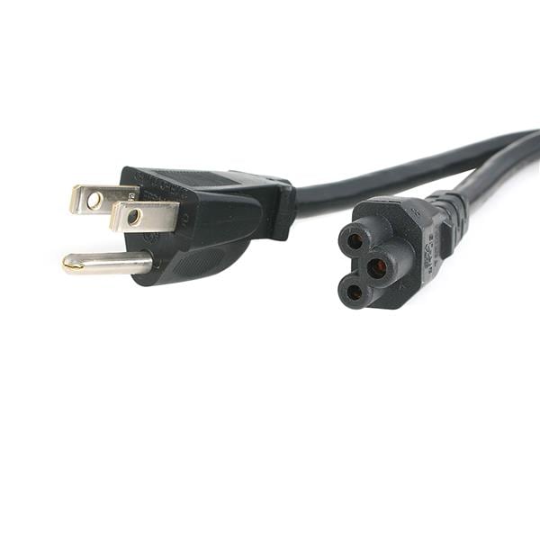 Startech.Com 10 ft Standard Laptop Power Cord - NEMA 5-15P to C5 - PXT101NB3S10