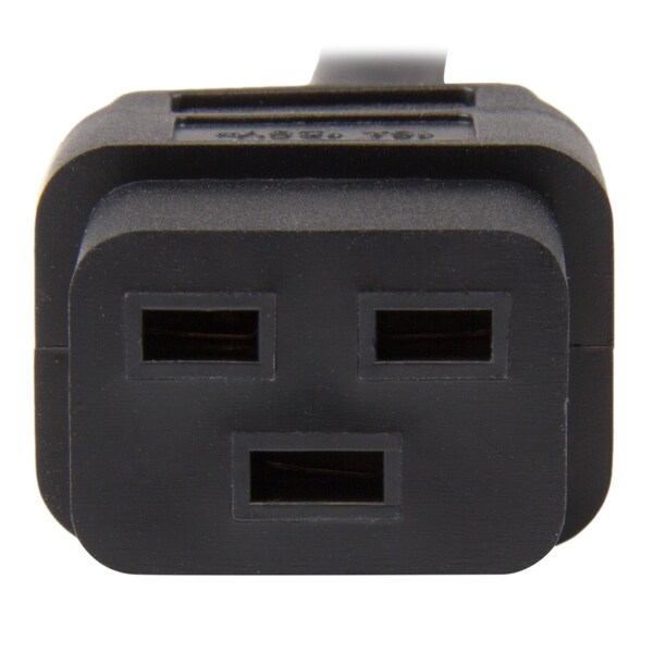 Startech.Com 6ft NEMA 5-15P to IEC 320 C19 Power Cord - 125V at 15A - PXT515C19146