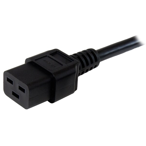 Startech.Com 6ft NEMA 5-15P to IEC 320 C19 Power Cord - 125V at 15A - PXT515C19146