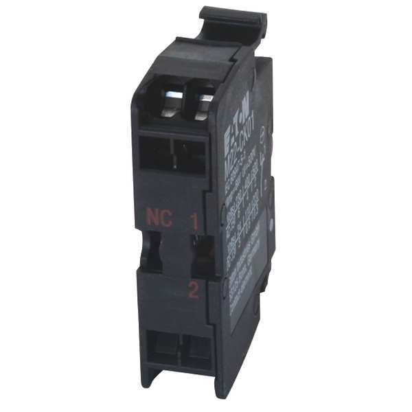 Bloque de Contacto Eaton, Jaula, Negro, 22mm, 1NC - M22-CK01