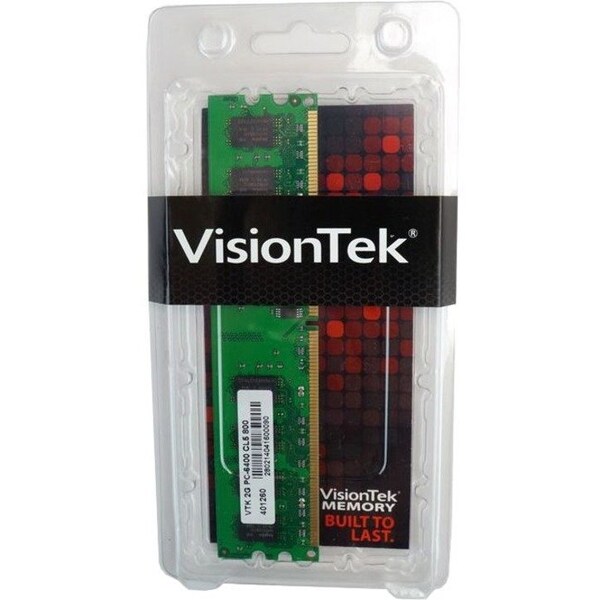 Visiontek 2GB DDR2 800 MHz CL5 DIMM, 900434 - 900434
