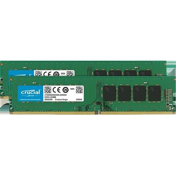 Micron Micron Consumer Products Group CT2K8G4DFS824A 16 GB Kit 2X8G DDR4-2400 Memory Module - CT2K8G4DFS824A