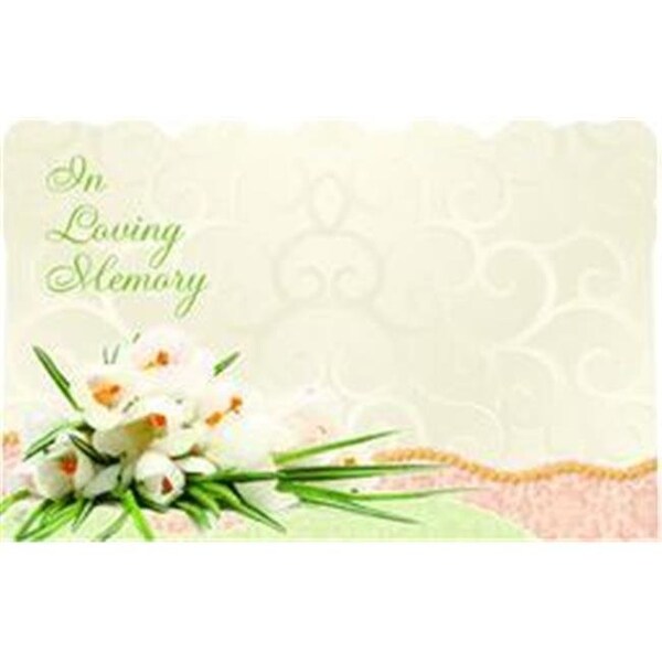 Design 88 Design 88 74713 Enclosure Card - Loving Memory - 74713