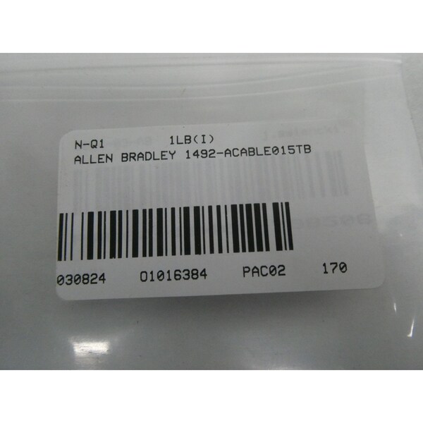 Allen Bradley CABLE DE CABLEADO PRE-INSTALADO PARA 1756 ANALÓGICO I/O 1.5M - 1492-ACABLE015TB