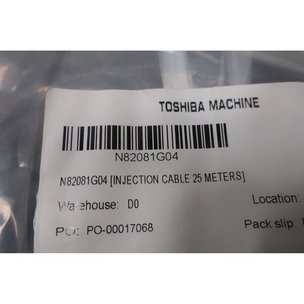 Cable de cordón de cable Toshiba INJECTION 25M - N82081G04