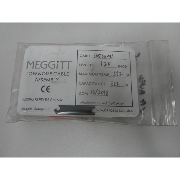 CABLE DE CONJUNTO DE CABLES DE 120 PULGADAS DE BAJO RUIDO DE Meggitt - 3053VMI