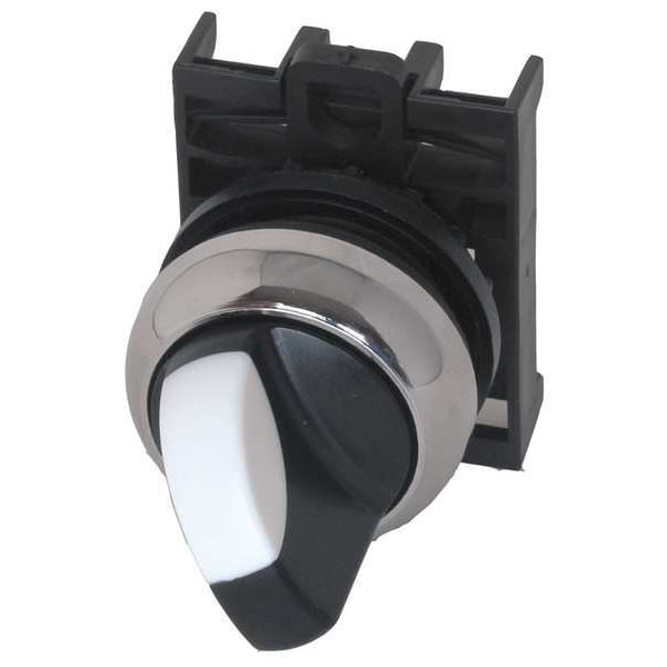 Interruptor Selector No Iluminado Eaton, 22mm, 2 Posiciones, Perilla - M22M-WRK