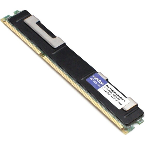 Add-On Addon Jedec Standard Factory Original 32Gb Ddr3-1866Mhz Load-Reduced - AM1866D3QR4LRN/32G