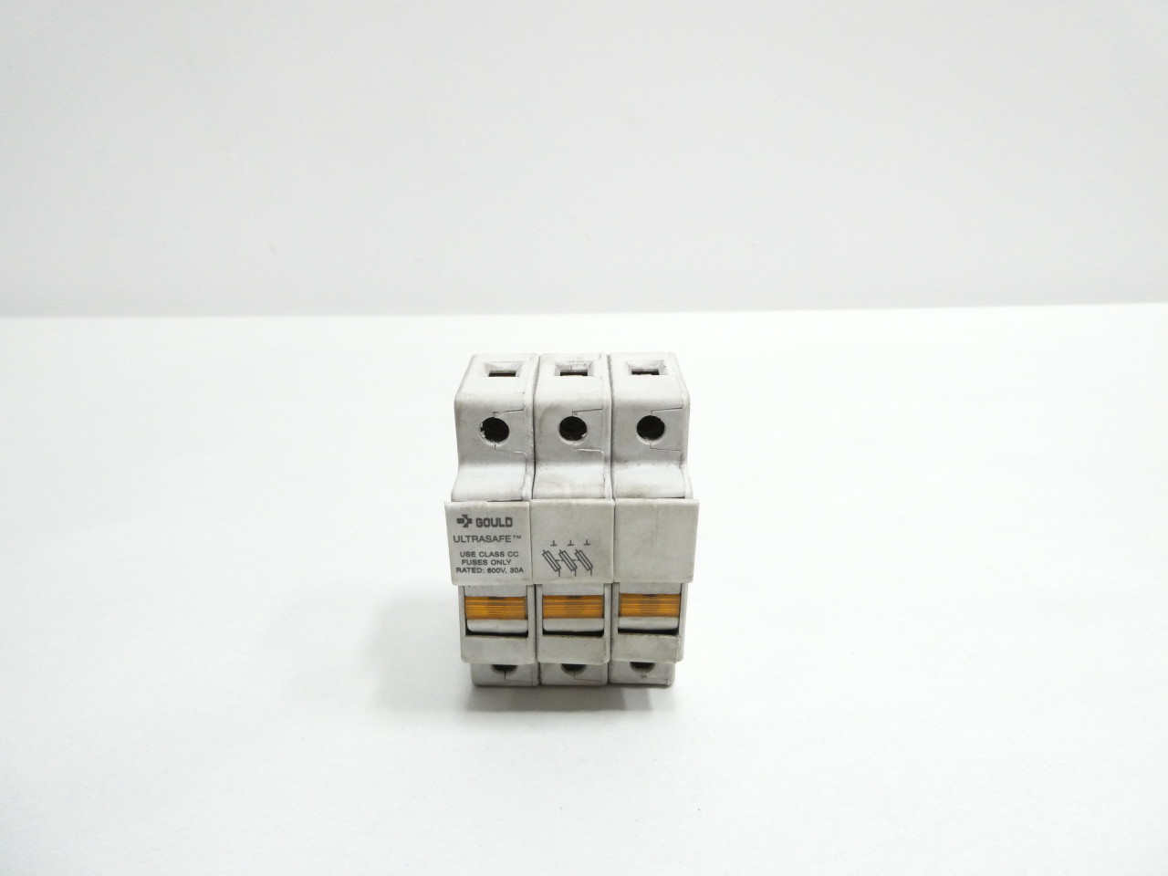 Porte-fusibles GOULD ULTRASAFE USCC3I - Lot De 5 - 600V 30A Classe CC - Occasion Fonctionnel