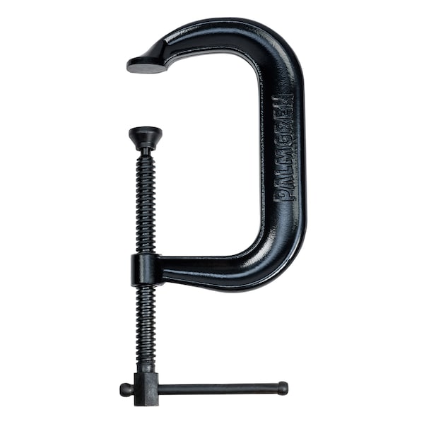 Palmgren Drop Forged Deep Throat C-Clamp 6in - 9629513