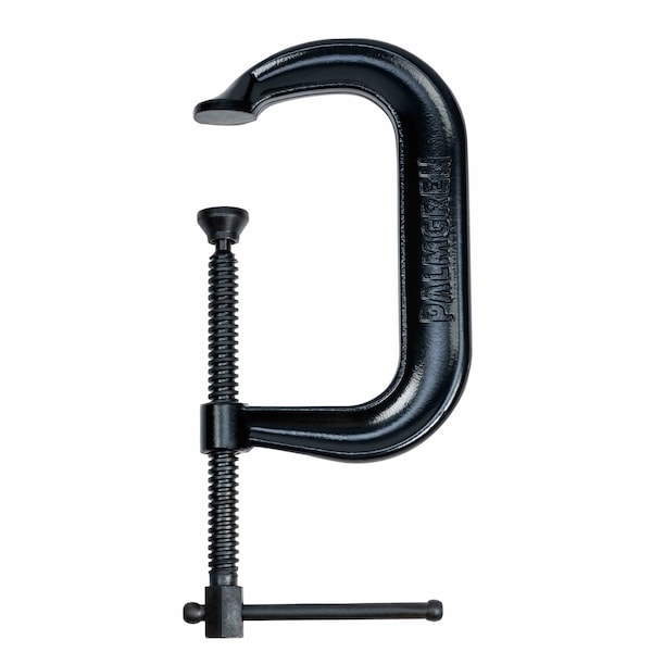 Palmgren Drop Forged Deep Throat C-Clamp 6in - 9629513