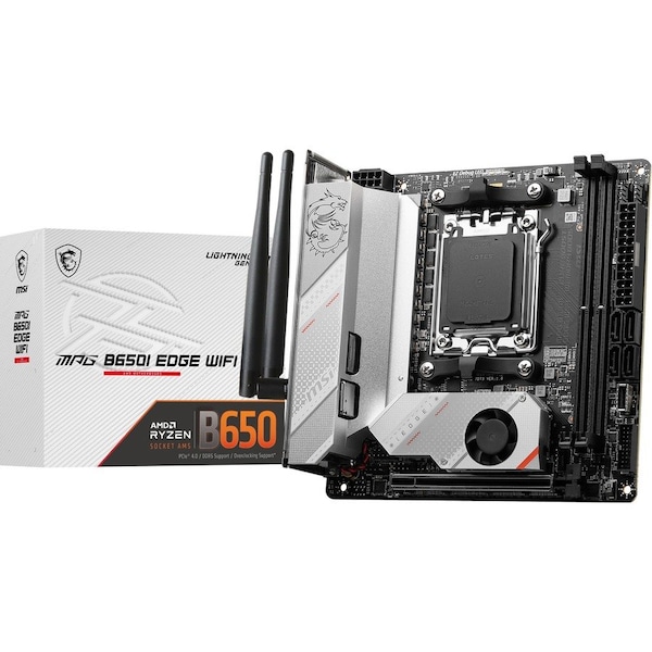 Msi MPG B650I EDGE WIFI Gaming Desktop Motherboard - B650IEDGEWIFI