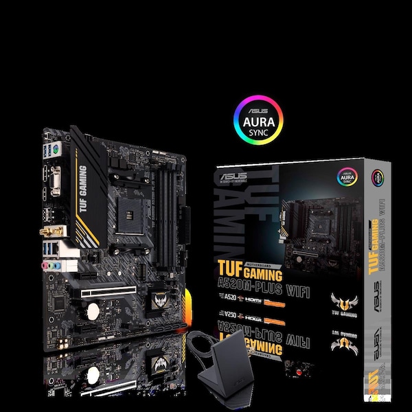 Maxpower AMD A520 AM4 Ryzen Max 128GB DDR4 Micro ATX Motherboard - MA3357971