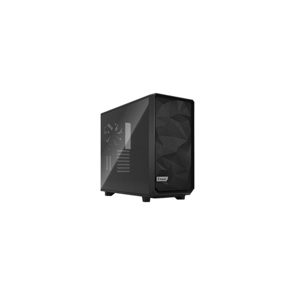 Virtual Meshify 2 ATX Flexible Mid Light Tower with Tempered Glass, Black - VI2525025