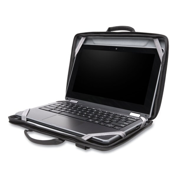 Kensington LS520 Stay-On Case for 11.6" Chromebooks and Laptops, 13.2 x 1.6 x 9.3, Black - 60854