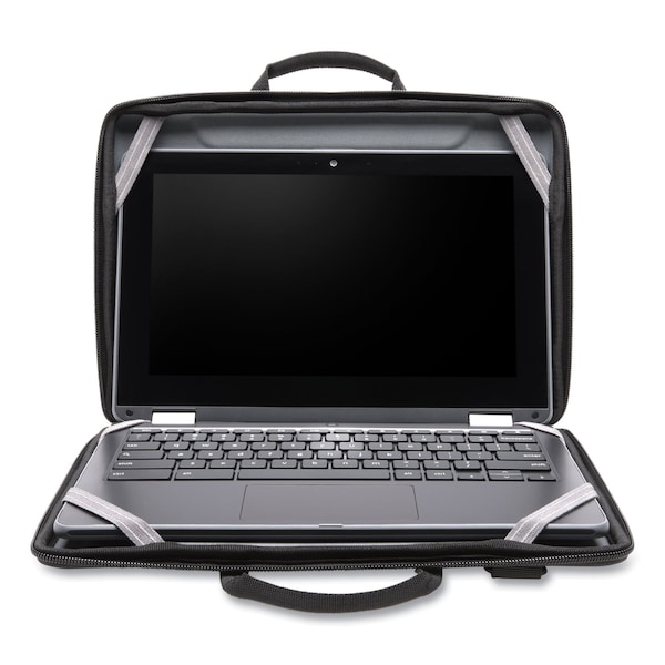 Kensington LS520 Stay-On Case for 11.6" Chromebooks and Laptops, 13.2 x 1.6 x 9.3, Black - 60854