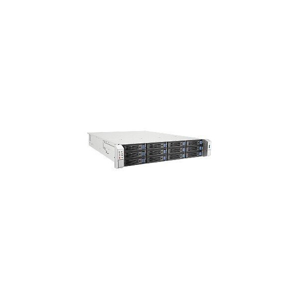 In-Win 2U Server Chassis with - 550W CRPS Power Supply AND Mini SAS 12G 12x 3.5 Hot-Swap Bays Extended Mot - IW-RS212-02SN-CR550.H(D)