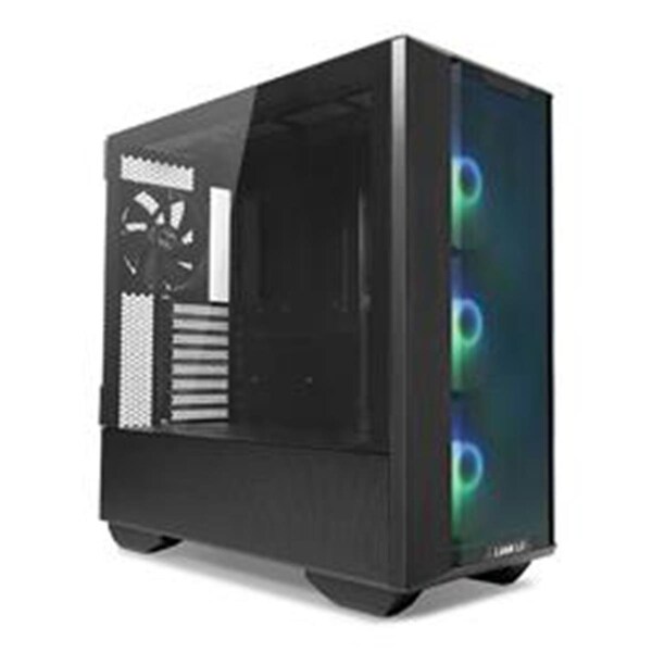 Lian Li Lian-Li  4 mm FullTower TG 3x140mm ARGB Tempered Glass ATX Mid-Tower Computer Case, Black - LANCOOL III RGB BLACK
