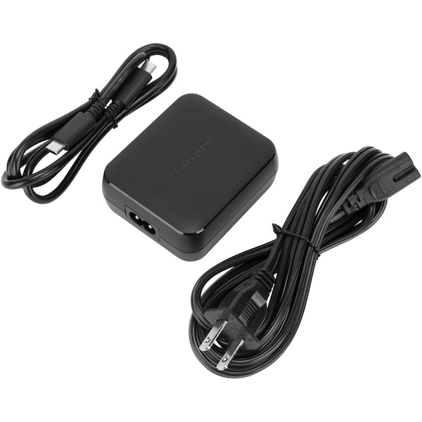 Targus 65W USB C Laptop Charger Black, APA104BT - APA104BT