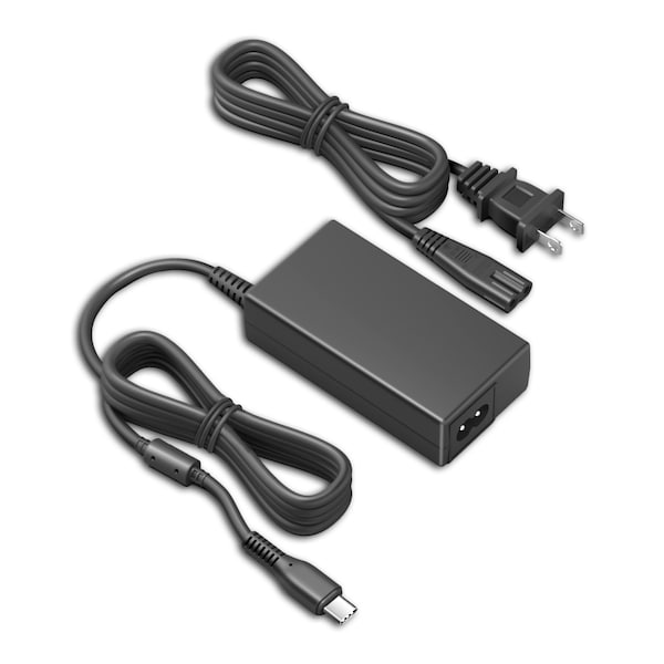 Codi CODi 65W USB-C Laptop AC Power Adapter - 120 V AC, 230 V AC Input - 1.50 A - Black - 1 - A03041