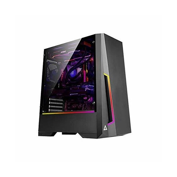 Antec Dark Phantom ATX Mid Tower Gaming Case/ARGB Motherboard Sync/Tempered Glass - DP501