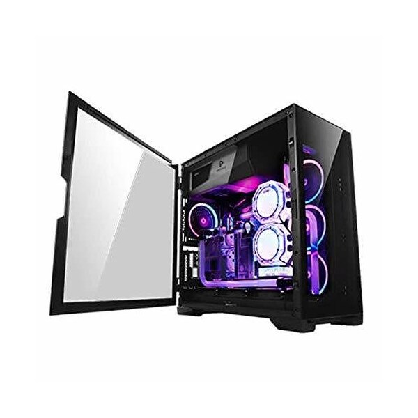 Antec Performance Series P120 Crystal E-ATX Mid-Tower Case, Tempered Glass Front & Side Panels White - P120CRYSTAL