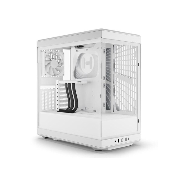 Hyte CS--Y40-WW Y40 Mid Tower ATX S-Tier Aesthetic Case, Snow White - CS-HYTE-Y40-WW