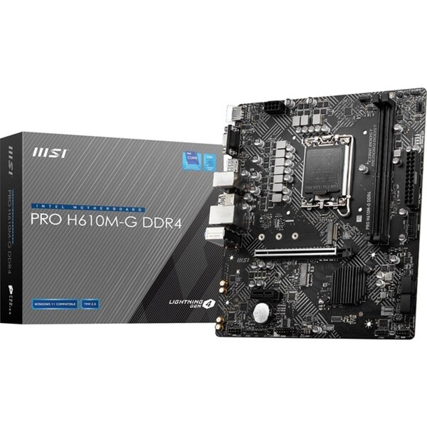 Virtual DDR4 H610 Socket1700 Max64GB DDR4 mATX Motherboard - VI3367565