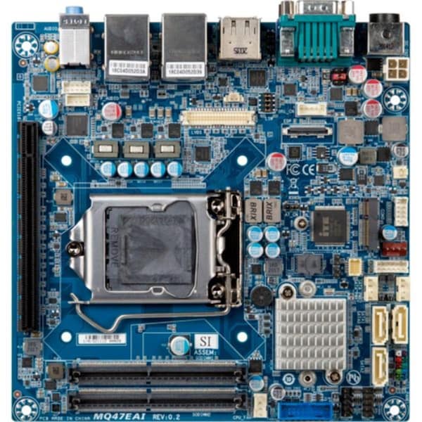Wormhole Q470E LGA1200 64 GB DDR4 Mini-Itx Motherboard - WO3367549