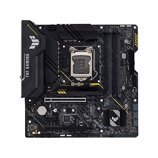 Asus TUF Gaming B560M-PLUS WiFi LGA1200 (Intel11th/10th Gen) Micro ATX Gaming Motherboard (PCIe 4.0,  - TUFGAMINGB560M-PLUSWIFI