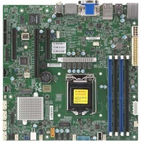 Betterbattery Motherboard S1151 C246 PCIE SATA UATX - BE3355686