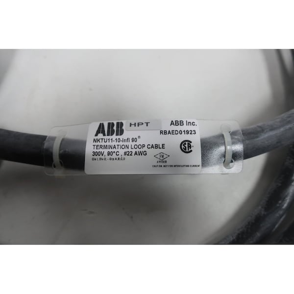 Cable de conjunto de cable de bucle de terminación Abb Infi 90 300V 22Awg, NKTU1110 - NKTU11-10