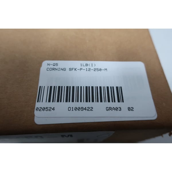 Kit de abanico de distribución de fibra óptica de Corning, cable de cordón de 12 pies - SFK-P-12-250-M