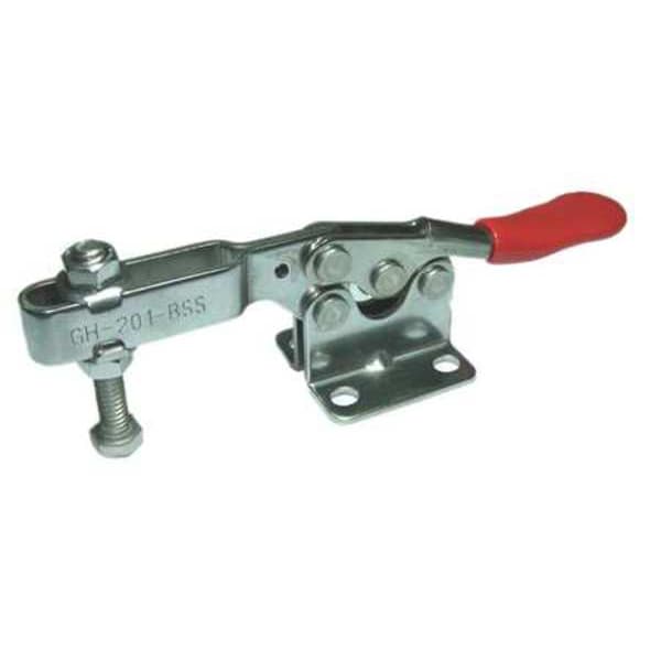 Zoro Select Toggle Clamp, Horiz, SS, 1.87 In, 6.61 In - 13F628