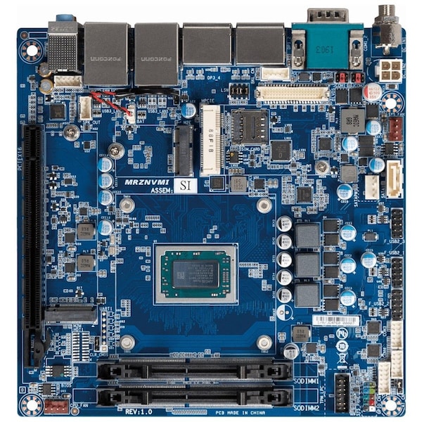 Wormhole V1605B 1xFPS BGA Max32GB DDR4 PCIE Mini-ITX Motherboard - WO3358326