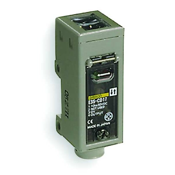 Sensor fotoeléctrico Omron, rectangular, difuso - E3SCD61