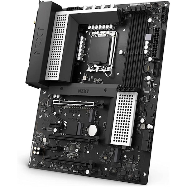 Nzxt Z690 S1700 128GB DDR4 PCIE HDMI USB ATX White Retail Motherboard - N5-Z69XT-W1