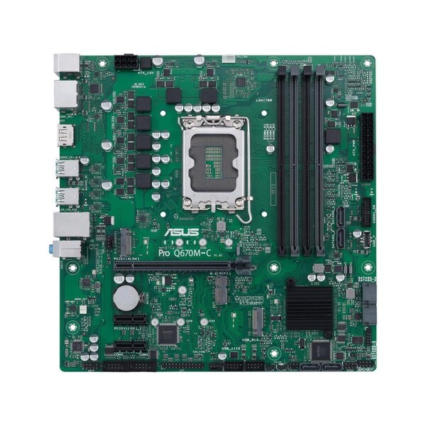 Maxpower Pro Q670M-C-CSM LGA 1700 Intel Q670 SATA 6Gbs Micro ATX Intel Motherboard - MA3651379
