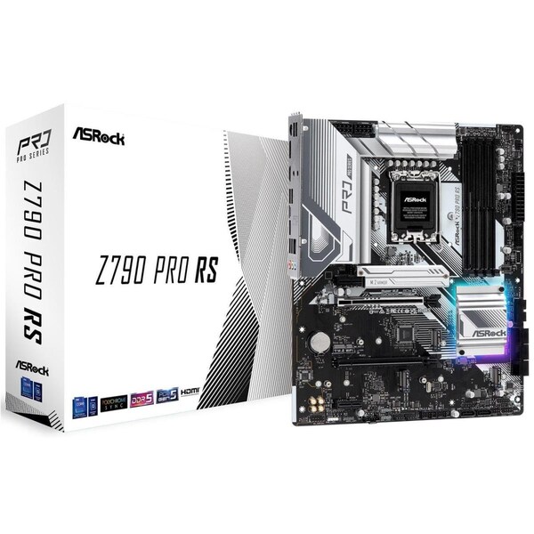 Asrock LGA 1700 Intel Z790 SATA 6Gbs DDR5 ATX Intel Motherboard - Z790 PRO RS