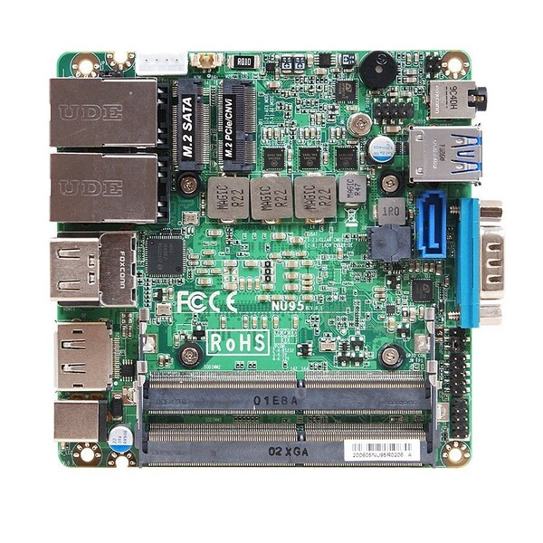 Jetway NU95-10210 Intel i5-10210U Quad Core CPU, NUC Motherboard w/Max. 64GB RAM, NUC - JNU95-10210