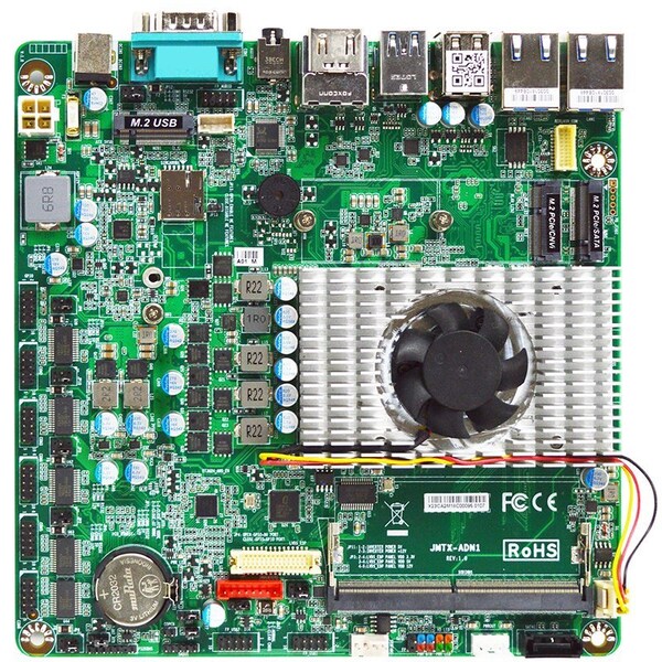 Jetway Industrial Mini-ITX with Intel Processor N-series Processors, formerly Alder Lake-N - JMTX-ADN1-N97002