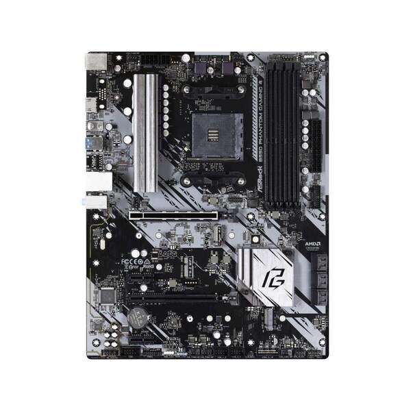 Asrock Gaming Motherboard DDR4 PCIE for AM4 AMD B550 SATA 6Gbs ATX - B550M PHANTOM GAMING 4